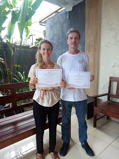 Reeva Bali Spa School Student